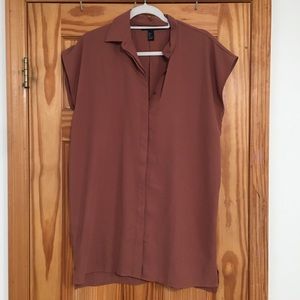 FORVER 21 chiffon mauve dress